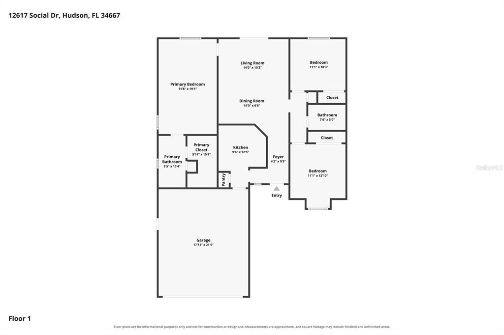 En Venta: $265,000 (3 camas, 2 baños, 1267 Pies cuadrados)