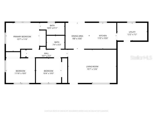 For Rent: $2,095 (3 beds, 2 baths, 1222 Square Feet)