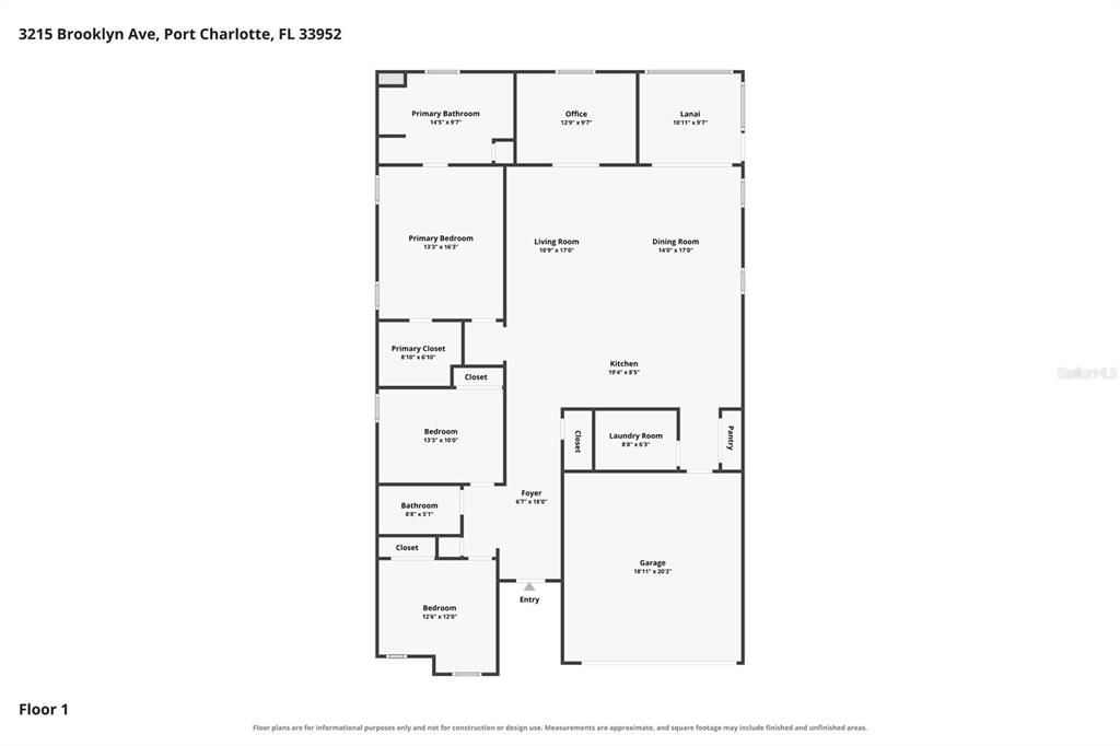 For Sale: $334,900 (3 beds, 2 baths, 1998 Square Feet)