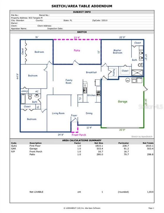 For Sale: $403,000 (4 beds, 2 baths, 1810 Square Feet)