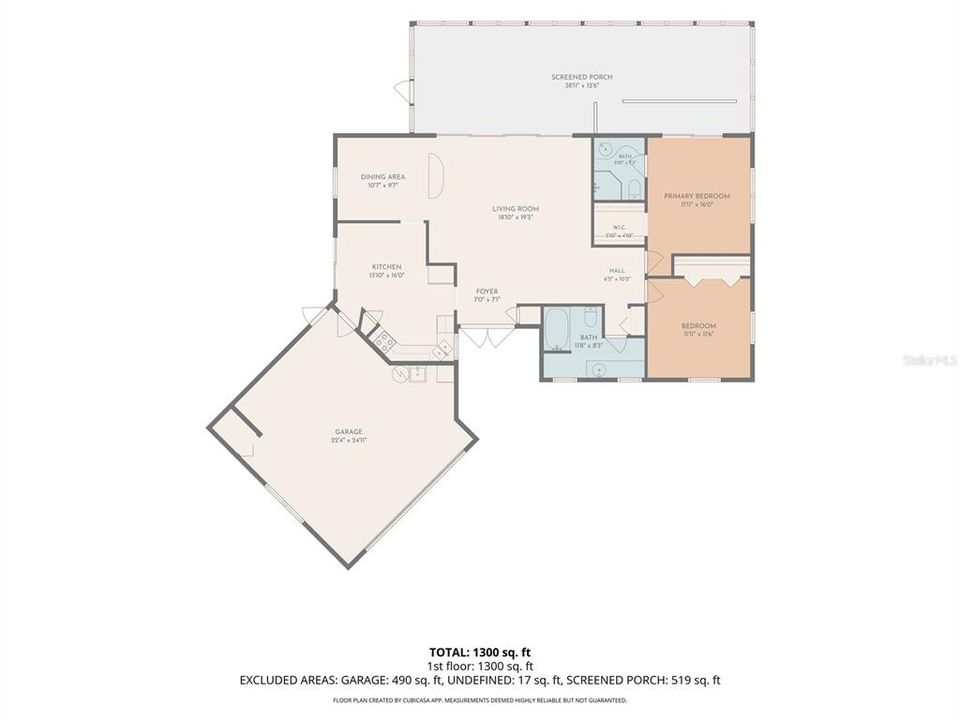 For Sale: $340,000 (2 beds, 2 baths, 1309 Square Feet)