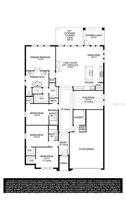 Activo con contrato: $632,900 (4 camas, 3 baños, 2546 Pies cuadrados)