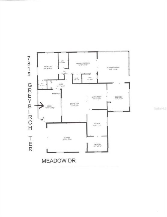 На продажу: $259,000 (2 спален, 2 ванн, 1448 Квадратных фут)