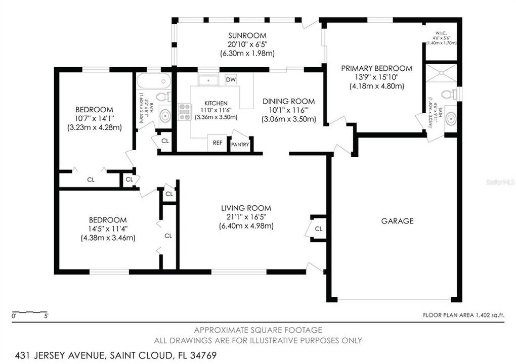 For Sale: $359,000 (3 beds, 2 baths, 1519 Square Feet)