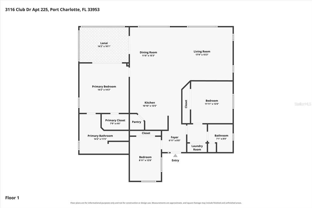 На продажу: $255,000 (3 спален, 2 ванн, 1672 Квадратных фут)