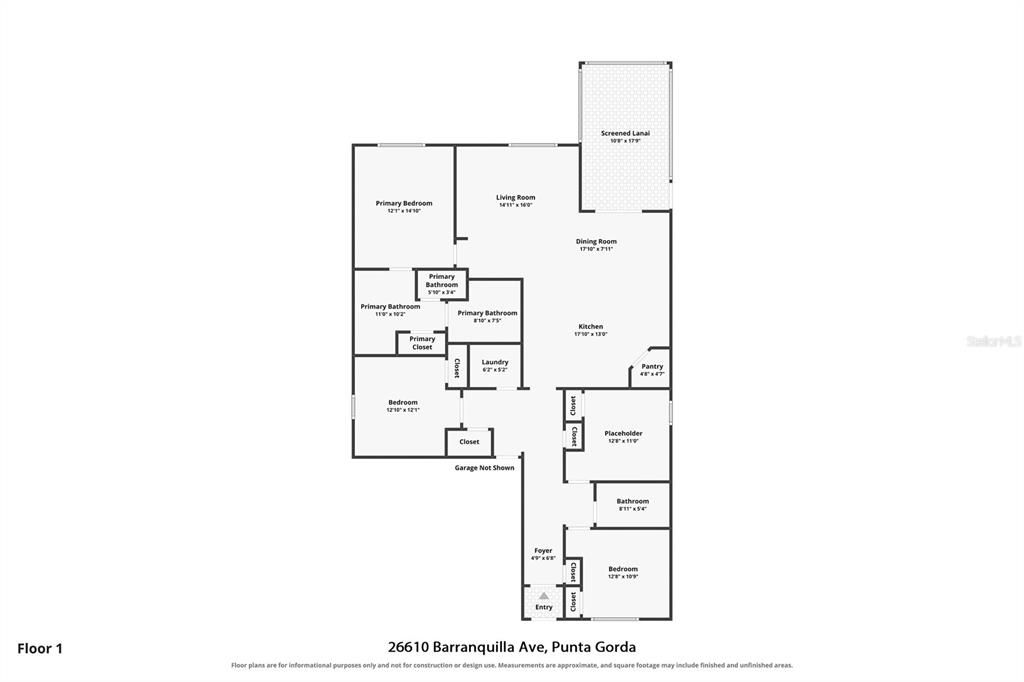 На продажу: $315,000 (4 спален, 2 ванн, 1812 Квадратных фут)
