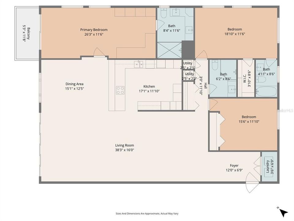 For Sale: $2,199,000 (3 beds, 3 baths, 2277 Square Feet)