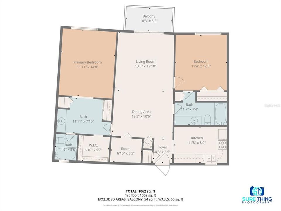 For Rent: $1,600 (2 beds, 2 baths, 1125 Square Feet)