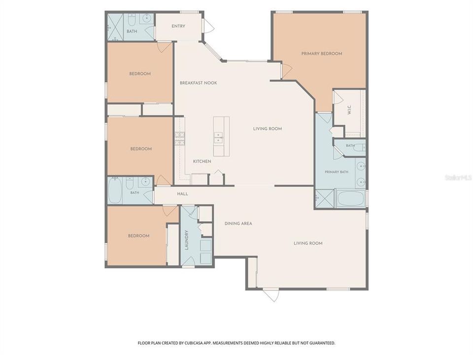 For Sale: $515,000 (4 beds, 3 baths, 2421 Square Feet)