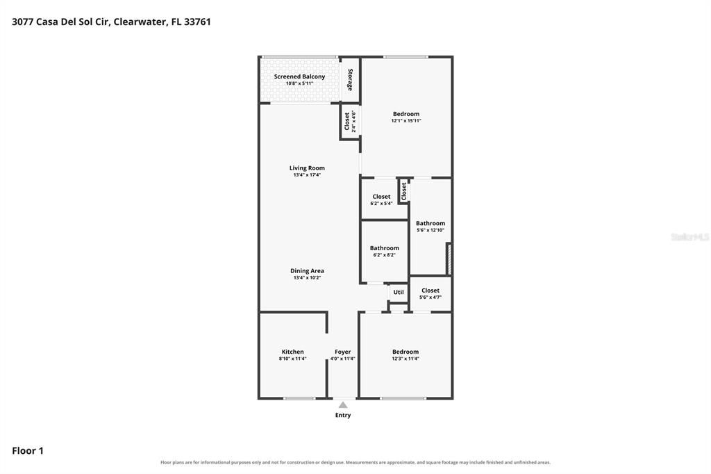 For Rent: $1,725 (2 beds, 2 baths, 1060 Square Feet)