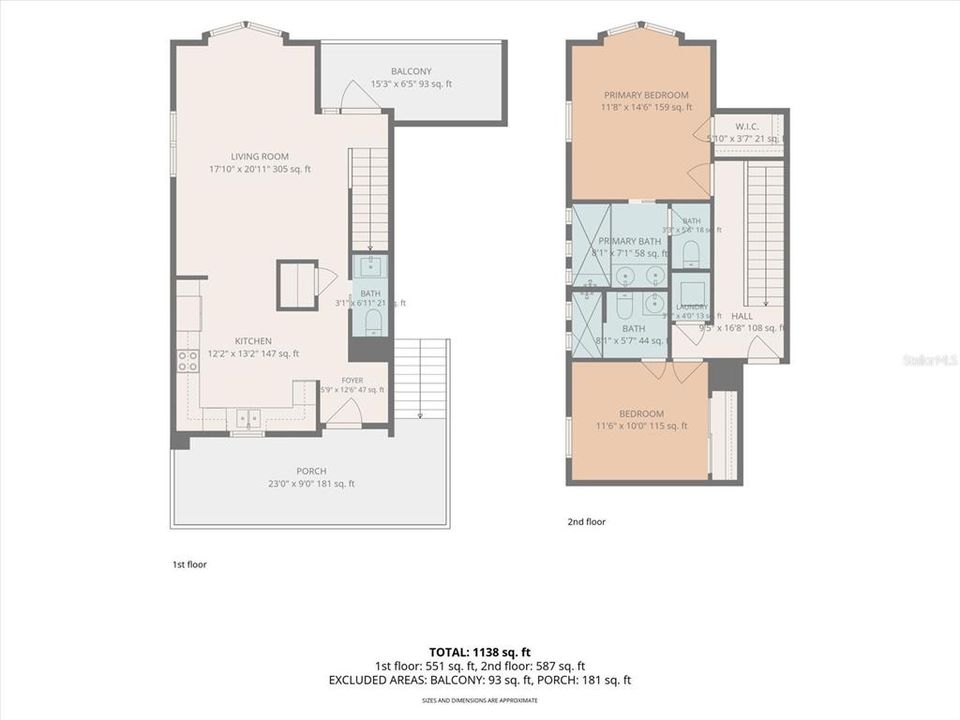 For Sale: $434,900 (2 beds, 2 baths, 1296 Square Feet)