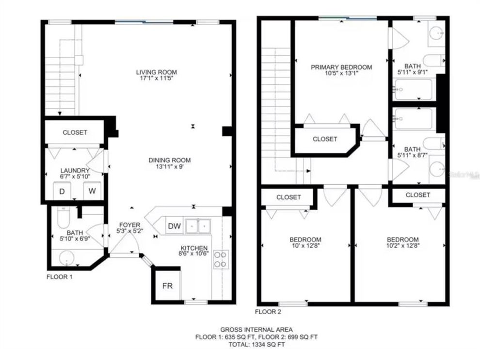 For Rent: $3,100 (3 beds, 2 baths, 1291 Square Feet)