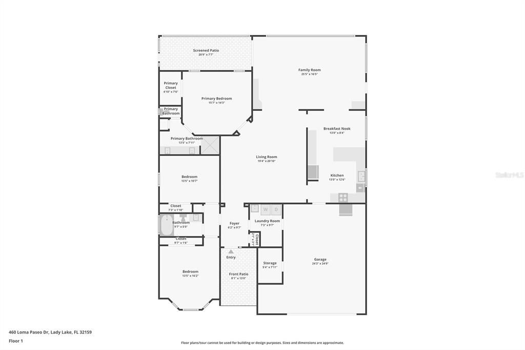 На продажу: $449,000 (3 спален, 2 ванн, 2230 Квадратных фут)