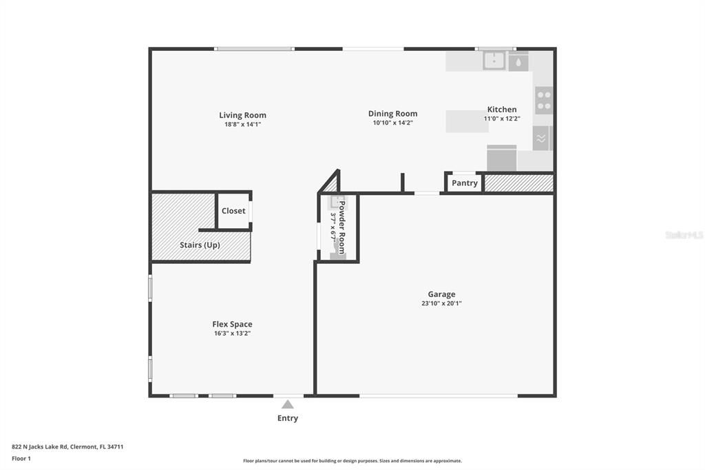 На продажу: $425,000 (3 спален, 2 ванн, 2604 Квадратных фут)