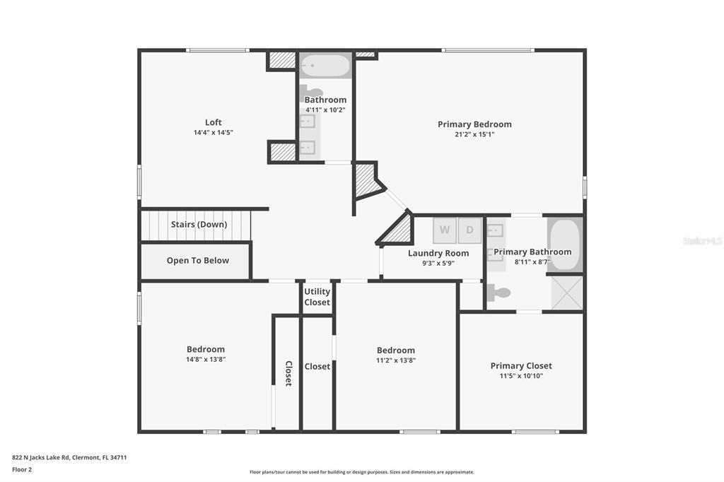 На продажу: $425,000 (3 спален, 2 ванн, 2604 Квадратных фут)