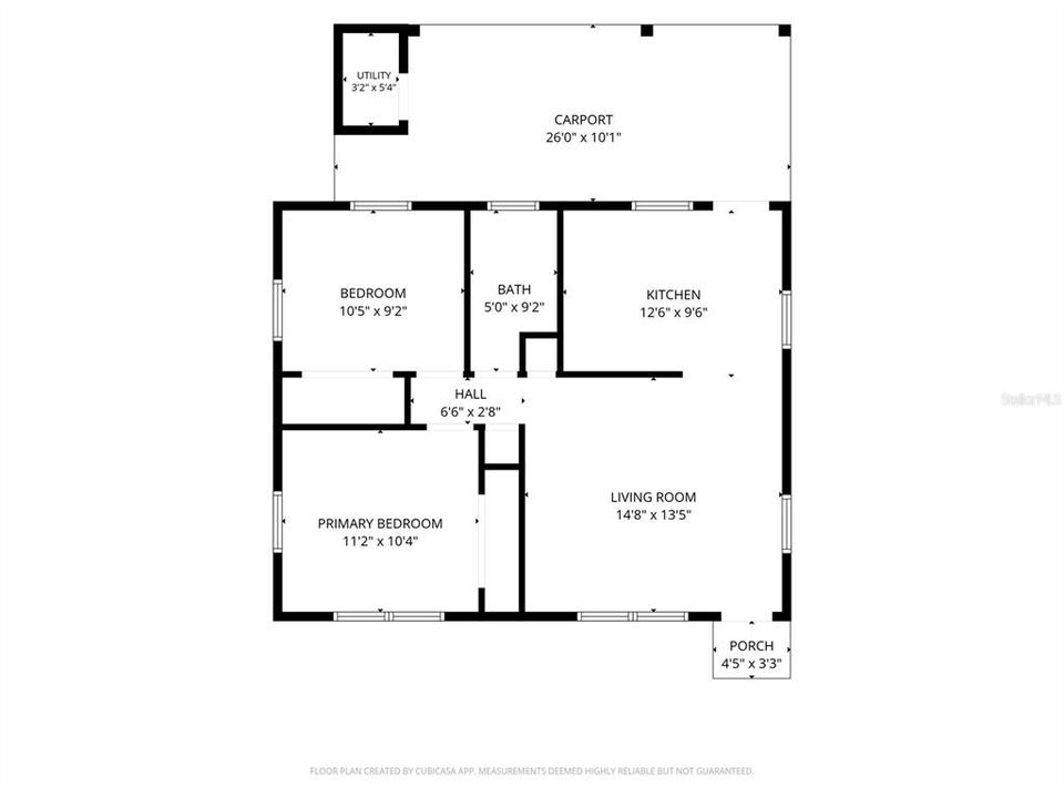 For Sale: $210,000 (2 beds, 1 baths, 720 Square Feet)