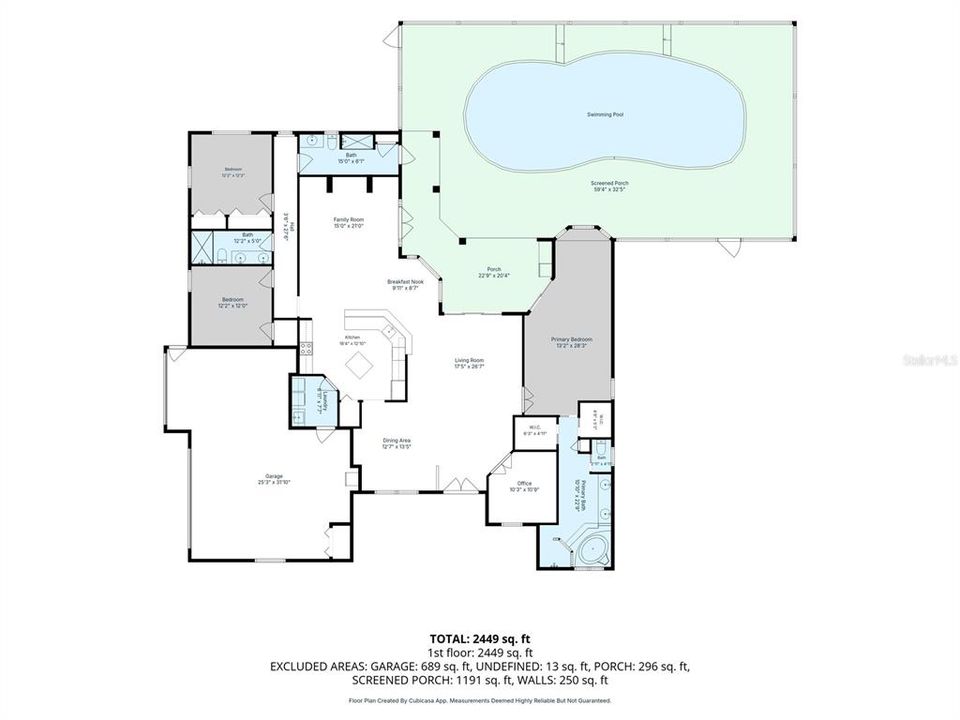 En Venta: $525,000 (3 camas, 3 baños, 2627 Pies cuadrados)