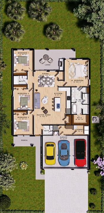 На продажу: $429,900 (4 спален, 2 ванн, 1950 Квадратных фут)