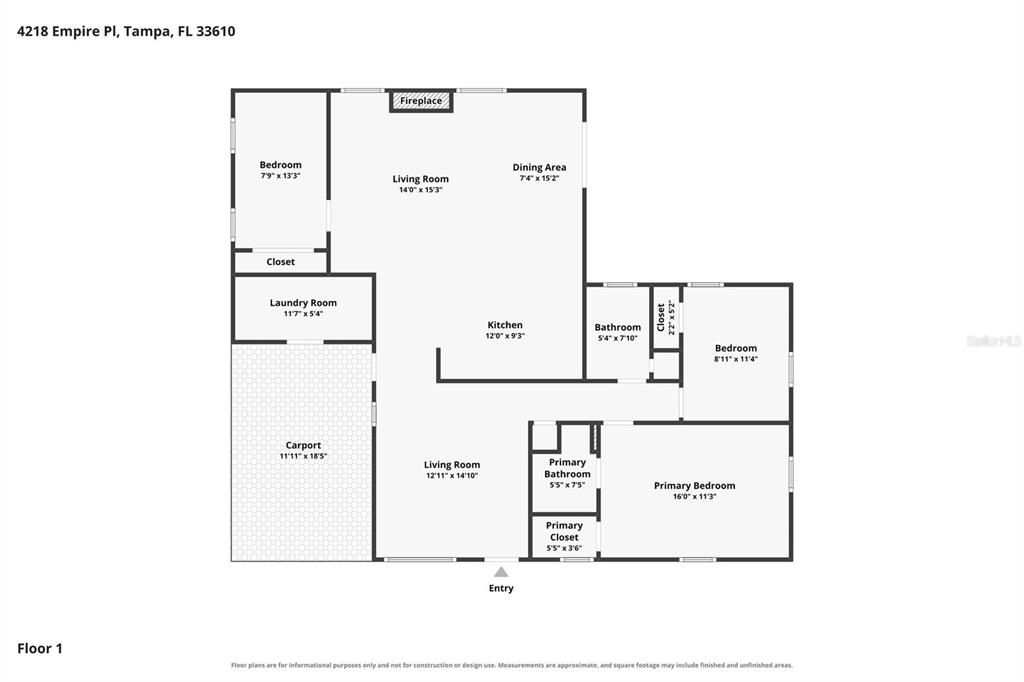 En Venta: $360,000 (3 camas, 2 baños, 1344 Pies cuadrados)
