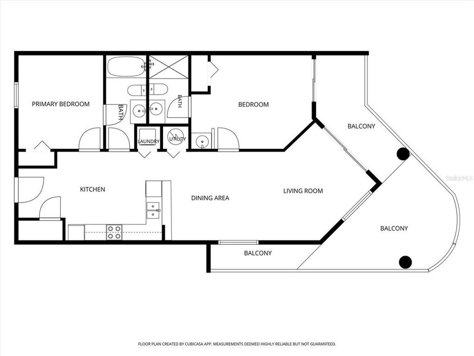 For Sale: $500,000 (2 beds, 2 baths, 914 Square Feet)