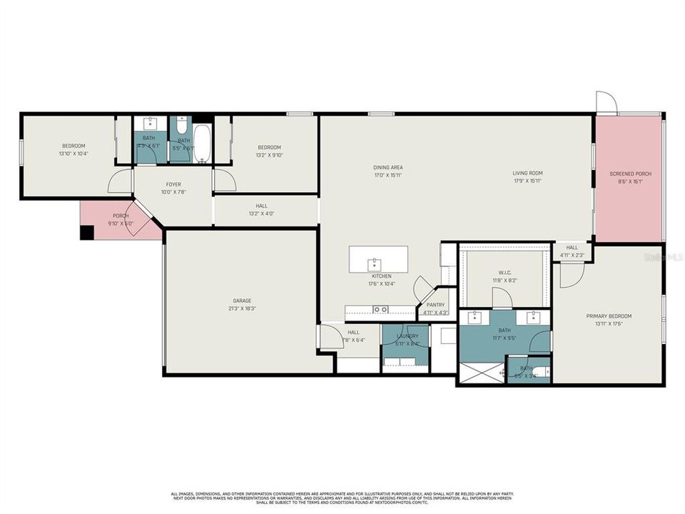 For Sale: $359,000 (3 beds, 2 baths, 1968 Square Feet)