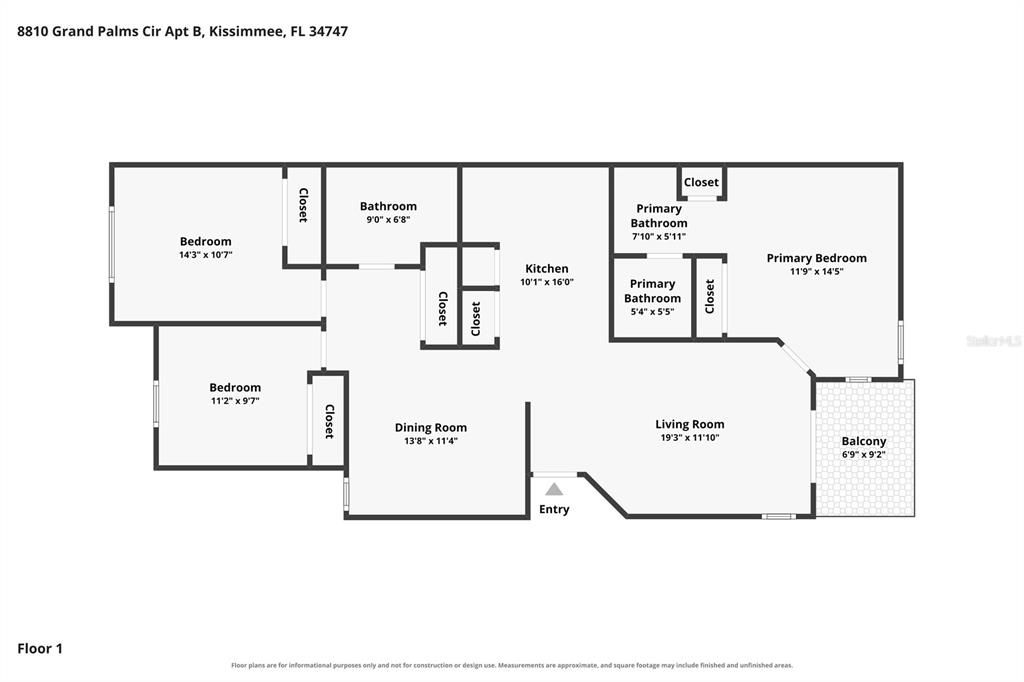 En Venta: $199,000 (3 camas, 2 baños, 1245 Pies cuadrados)