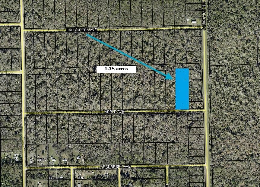 На продажу: $12,000 (1.78 acres)