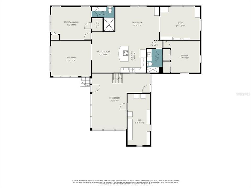For Sale: $300,000 (2 beds, 2 baths, 2028 Square Feet)