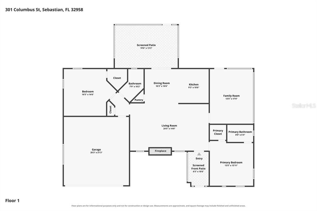 For Sale: $390,000 (3 beds, 2 baths, 1398 Square Feet)