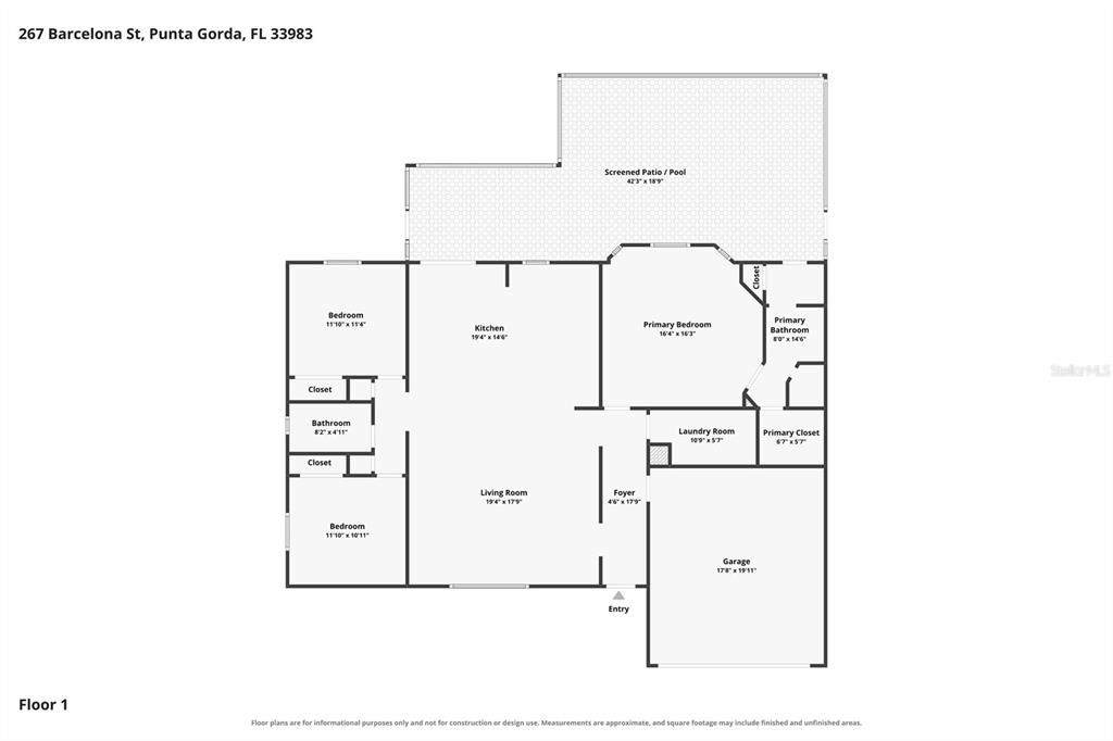 На продажу: $369,900 (3 спален, 2 ванн, 1679 Квадратных фут)