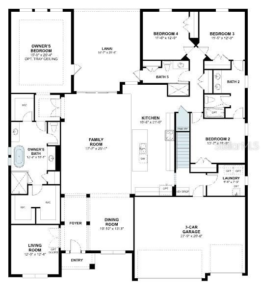 En Venta: $1,039,990 (5 camas, 4 baños, 3978 Pies cuadrados)