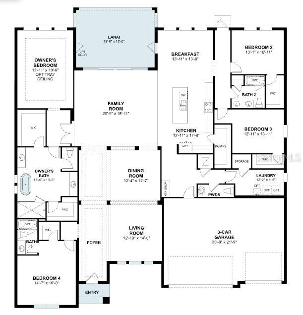 На продажу: $1,425,990 (4 спален, 3 ванн, 3528 Квадратных фут)