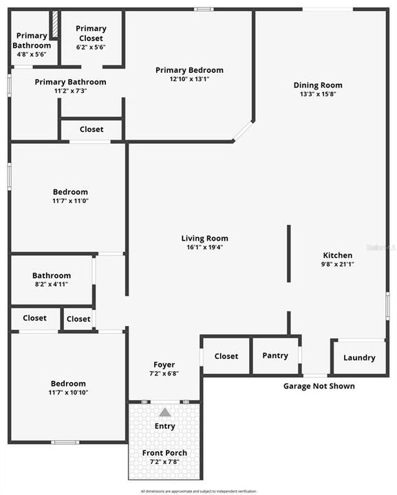 На продажу: $370,000 (3 спален, 2 ванн, 1631 Квадратных фут)