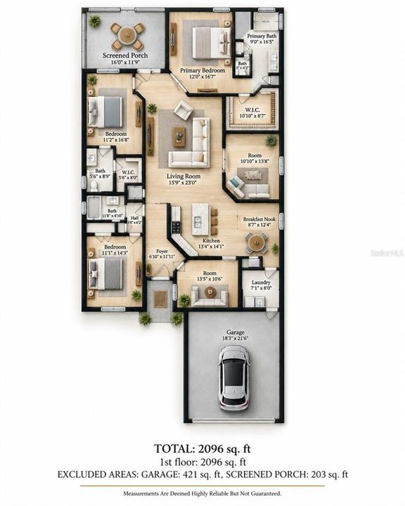 En Venta: $259,900 (3 camas, 3 baños, 1394 Pies cuadrados)