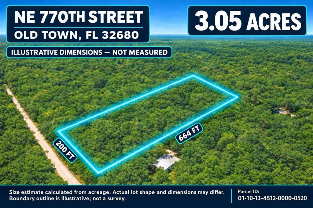 En Venta: $40,000 (3.05 acres)