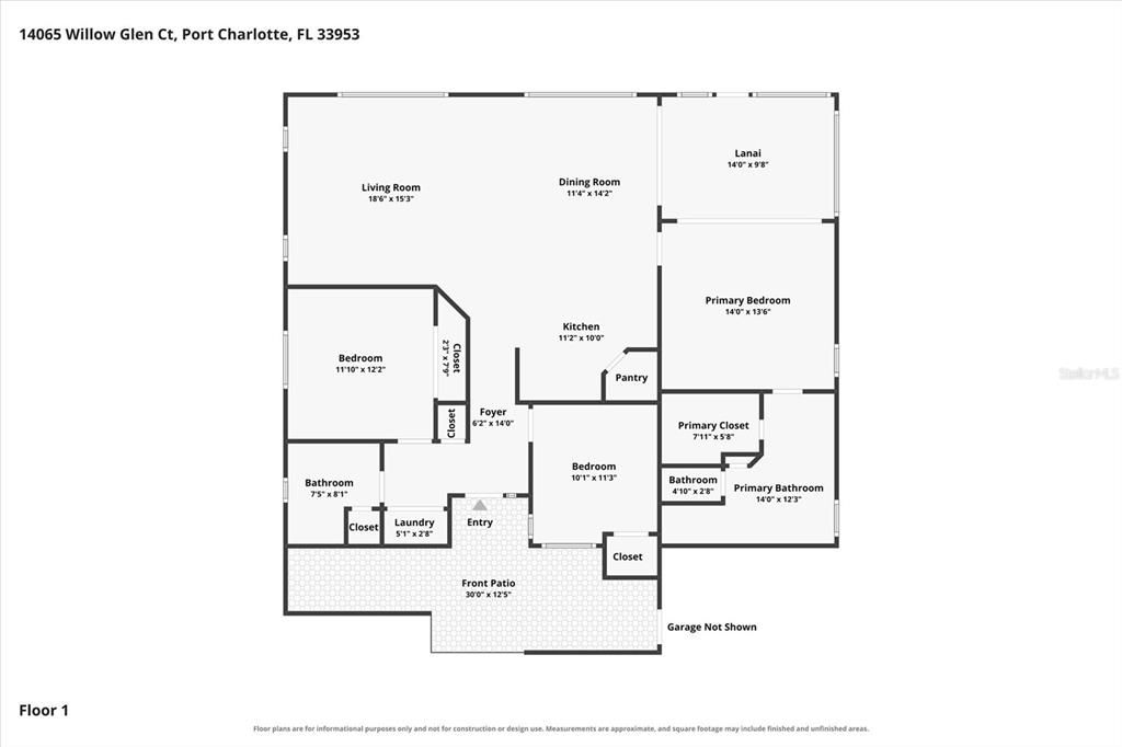: $252,900 (3 спален, 2 ванн, 1584 Квадратных фут)