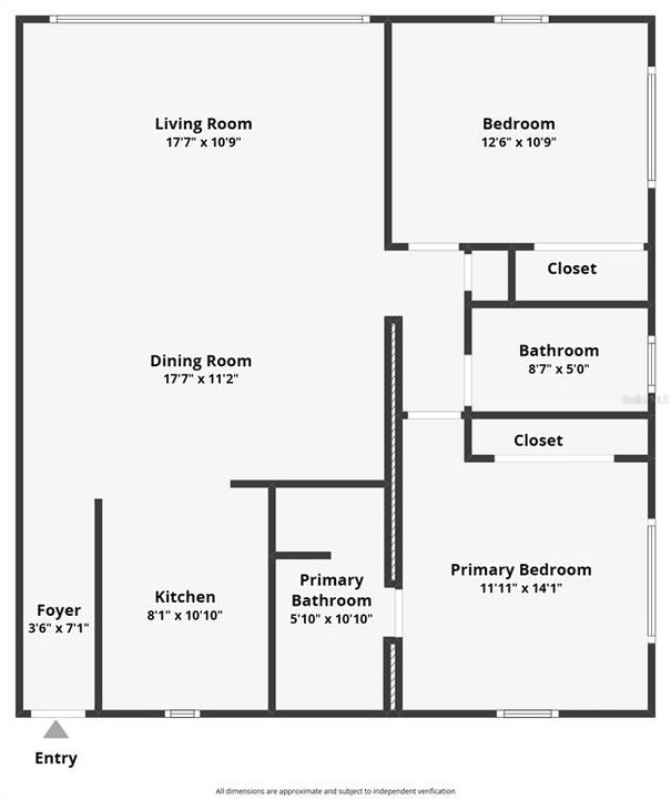 На продажу: $349,900 (2 спален, 2 ванн, 1085 Квадратных фут)