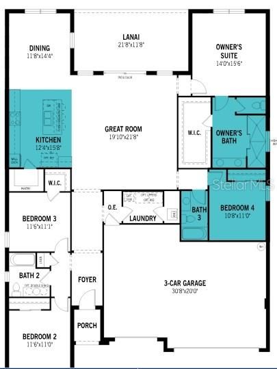 На продажу: $595,990 (4 спален, 3 ванн, 2278 Квадратных фут)