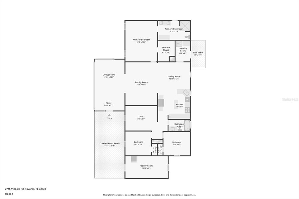 На продажу: $265,000 (3 спален, 2 ванн, 1698 Квадратных фут)