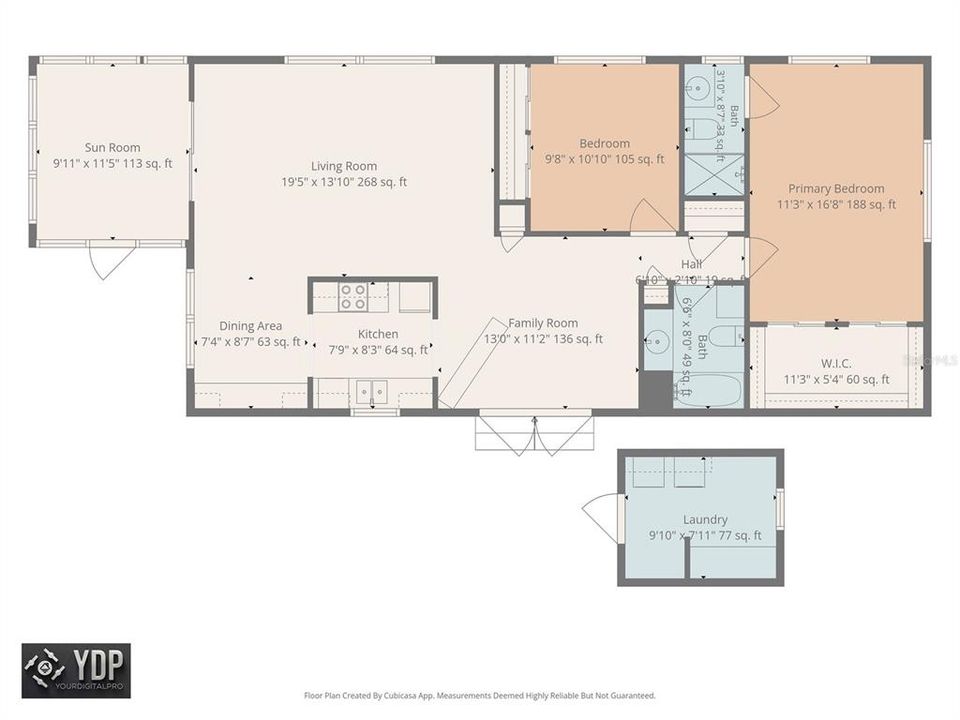 For Sale: $144,900 (2 beds, 2 baths, 1234 Square Feet)