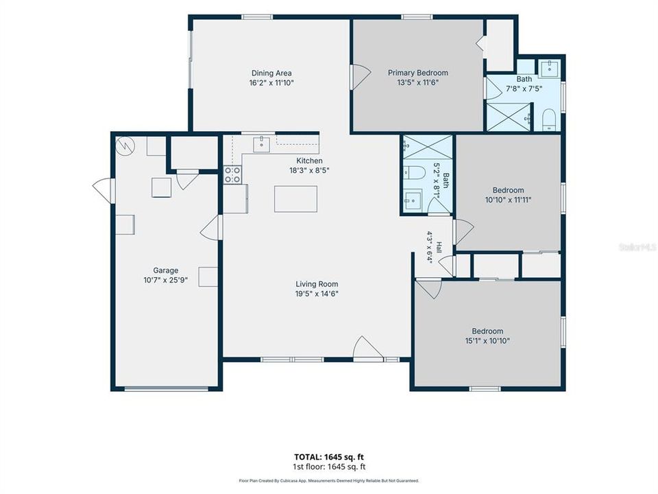На продажу: $324,900 (3 спален, 3 ванн, 1350 Квадратных фут)