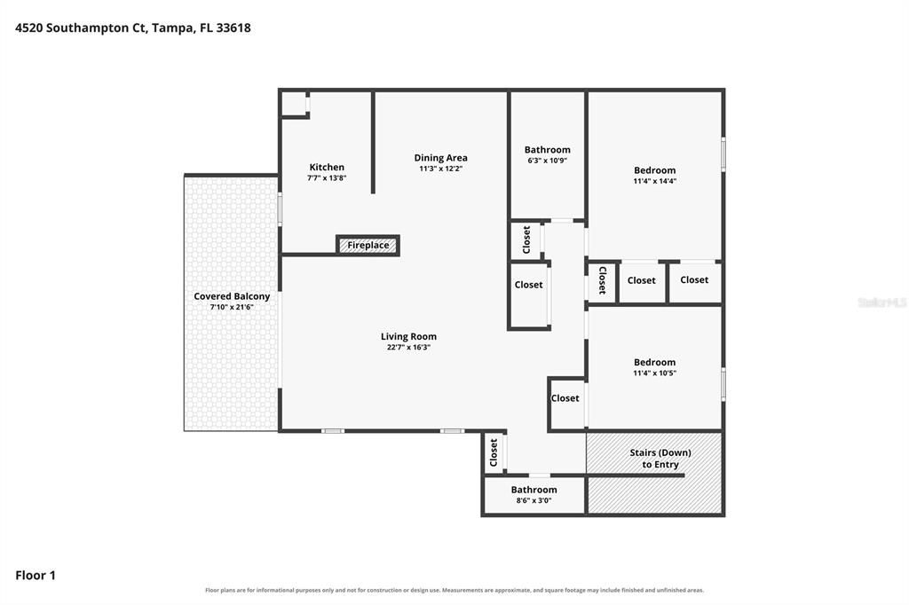 En Venta: $279,990 (2 camas, 1 baños, 1354 Pies cuadrados)
