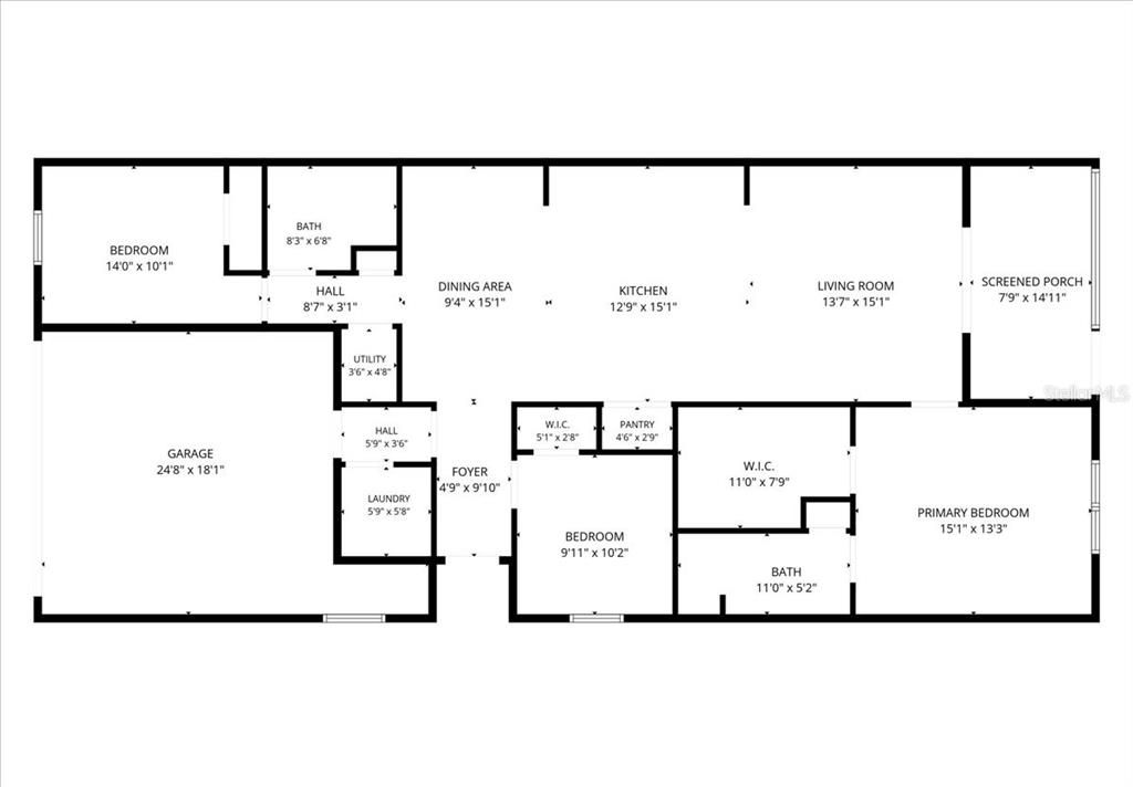 For Sale: $265,000 (3 beds, 2 baths, 1496 Square Feet)