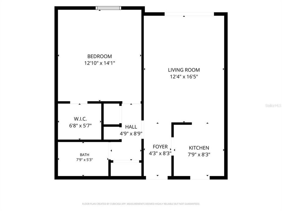 На продажу: $145,000 (1 спален, 1 ванн, 670 Квадратных фут)