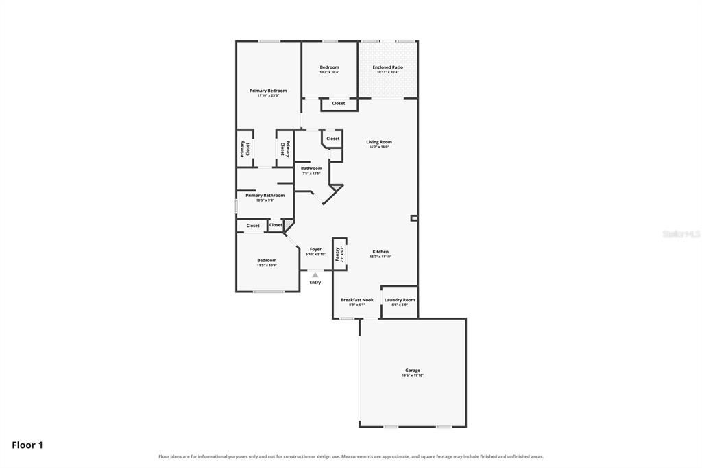 На продажу: $289,000 (3 спален, 2 ванн, 1663 Квадратных фут)