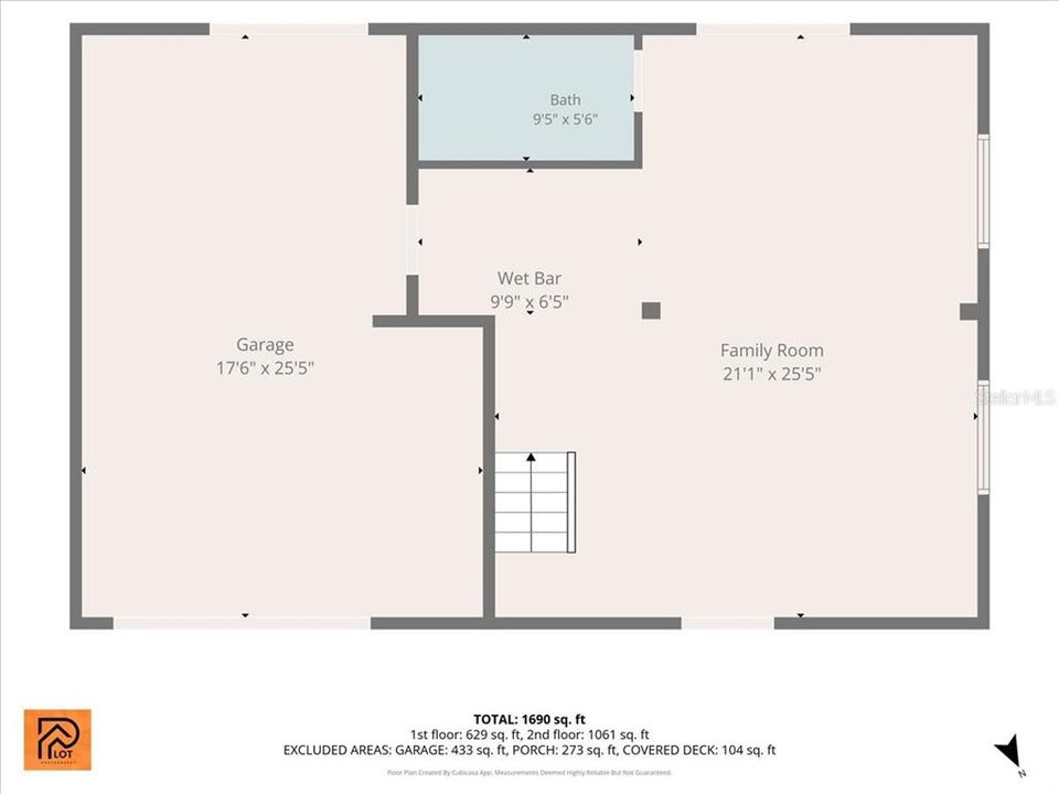 На продажу: $285,000 (2 спален, 3 ванн, 1456 Квадратных фут)