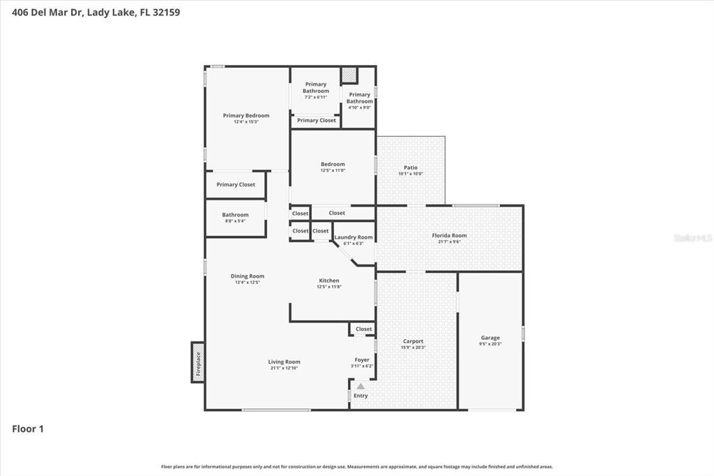 На продажу: $314,900 (2 спален, 2 ванн, 1552 Квадратных фут)