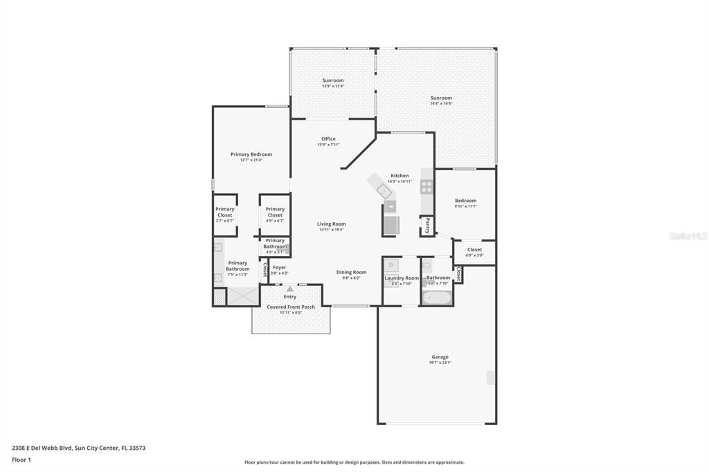 На продажу: $289,900 (2 спален, 2 ванн, 1462 Квадратных фут)