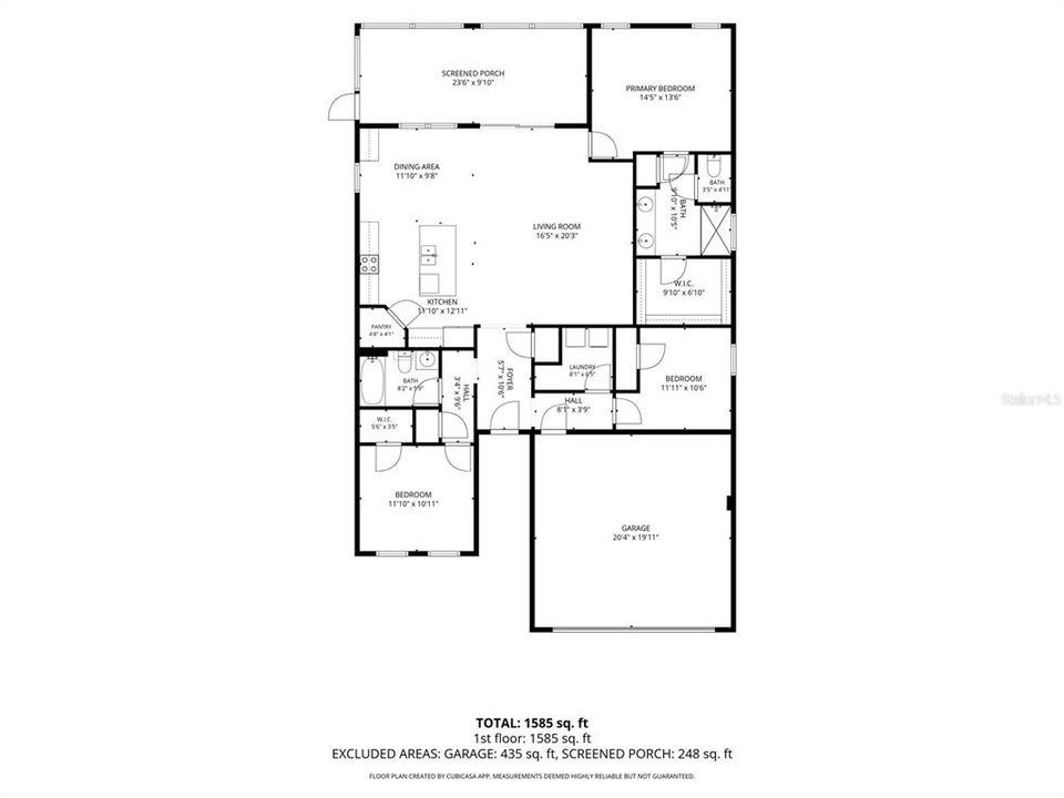 For Sale: $345,000 (3 beds, 2 baths, 1662 Square Feet)