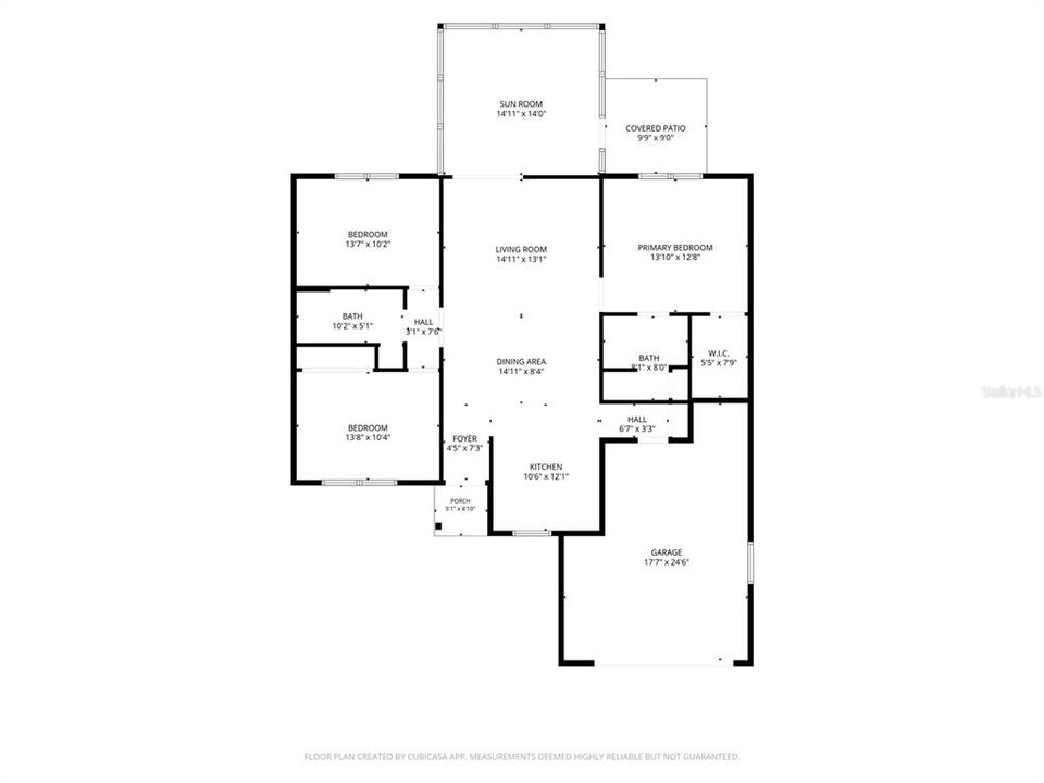 На продажу: $349,900 (3 спален, 2 ванн, 1240 Квадратных фут)